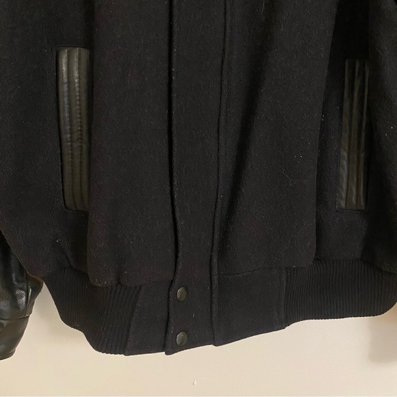 Vintage wool & leather Doritos bomber - Picture 4 of 7